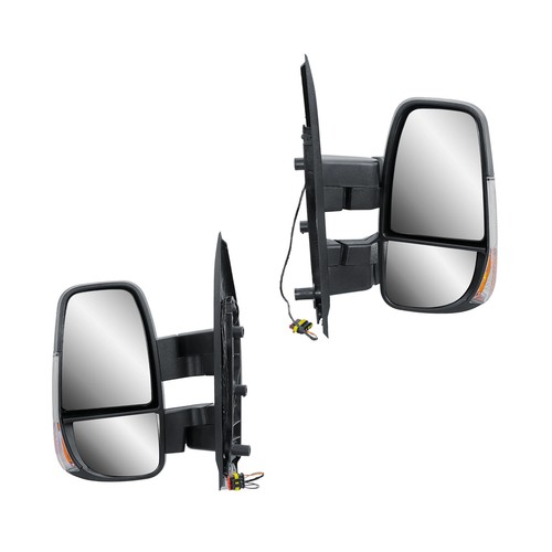 Pair side door wing mirror - side,
