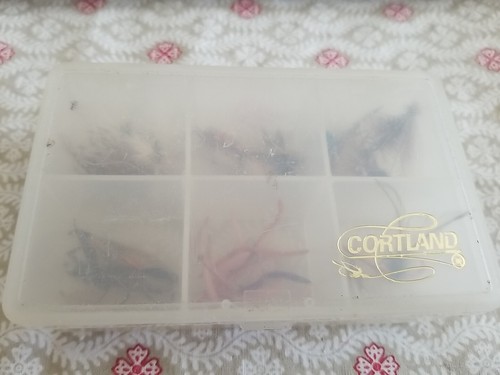 Cortland fly fishing box - box,