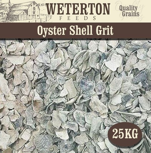 Oyster shell grit - for, poultry