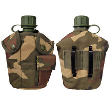 Army Water Bottle Military Cover Case Alice Belt Clip Webbing Cadet Flask Camo