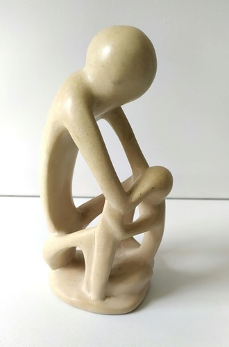 Soapstone carving parent - -, &
