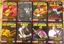 Lick Library Guitar Tuition DVD Joblot Bundle Learn To Play Classic Albums