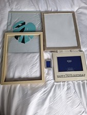 Picture/Photo Frame Bundle x 4 Various Sizes Various Designs