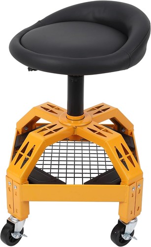 Rolling garage mechanic stool - rolling,