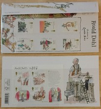 Roald Dahl Presentation Pack Plus Mini Sheet MNH Free Postage To UK