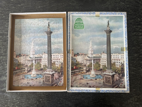 Vintage victory wooden jigsaw - victory,