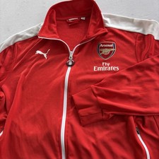 Arsenal FC Jacket Mens Large