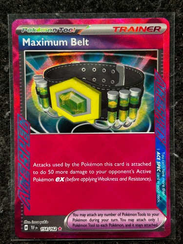 Maximum belt holo ace spec - maximum,