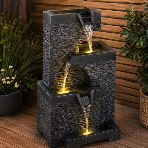 Slate effect drop - slate, 3