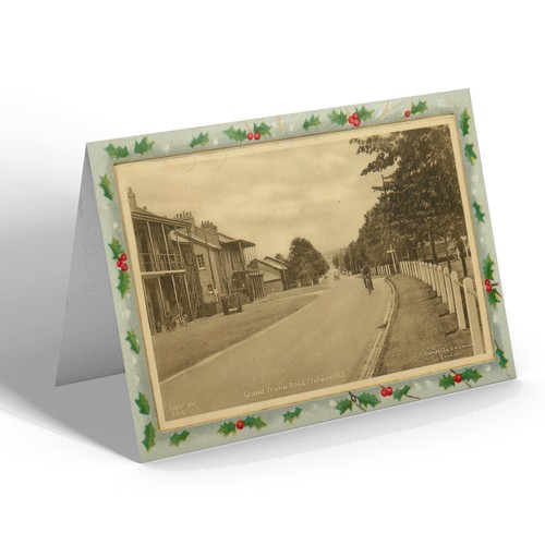 Xmas notelet vintage - notelet,