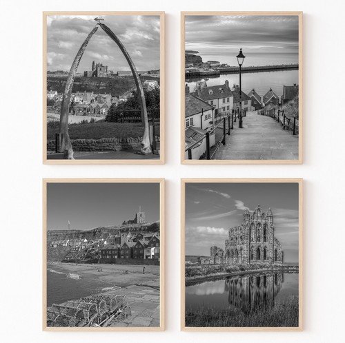 Whitby yorkshire wall art - whitby,