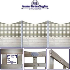 6ft x 4ft Concave Privacy