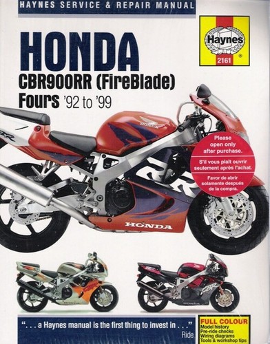 New honda cbr900rr fireblade - new,