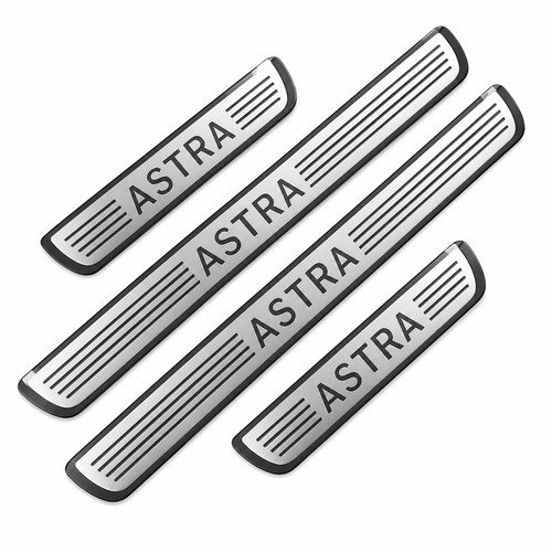 Chrome door sill - chrome,