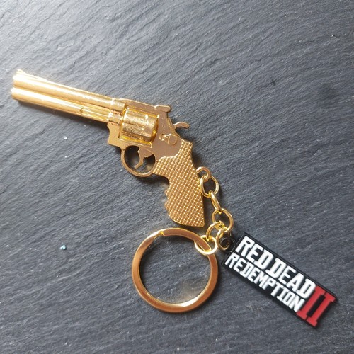 Red dead redemption keyring - red,