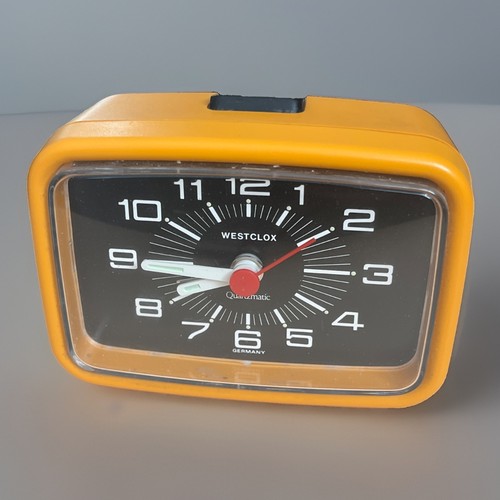 Retro orange westclox - retro,