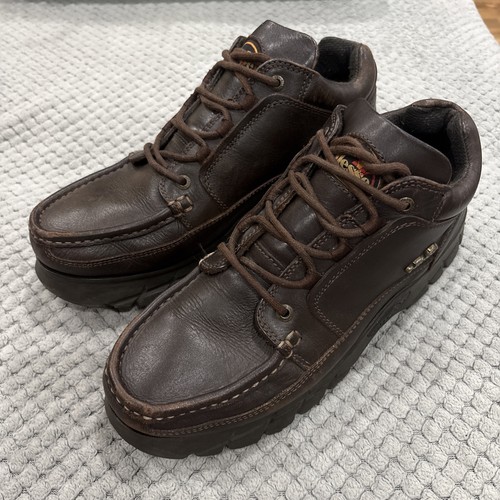 Ellesse brown leather boots - ellesse,