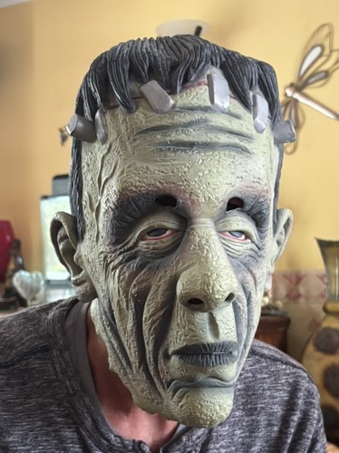 Frankenstein mask latex full - mask,