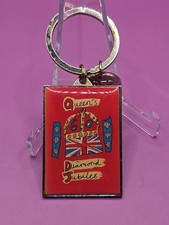 Queen's Diamond Jubilee 2012 Keyring Key Ring - Souvenir Gift