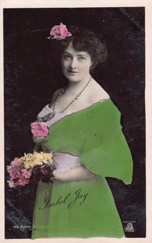 Postcard actress theatre - -,