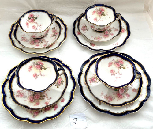 Crescent set blue pink - pink, tea