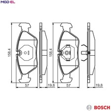 BRAKE PAD SET DISC BRAKE 0 986