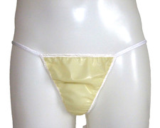 Latex Briefs Skimpy Tanga Pants Knickers Panties Rubber Underwear Sissy Clear