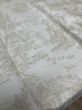 Crowsons Campayne Cream Upholstery Fabric 70”x 54” Wide