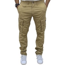 Mens Cargo Trousers Camouflage