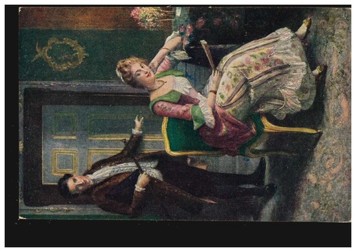 Artist postcard nowak - artist, e.