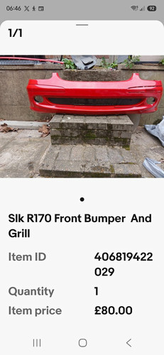 Mercedes r170 slk class front - r170,