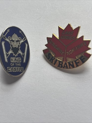 Two canada ski metal - two,