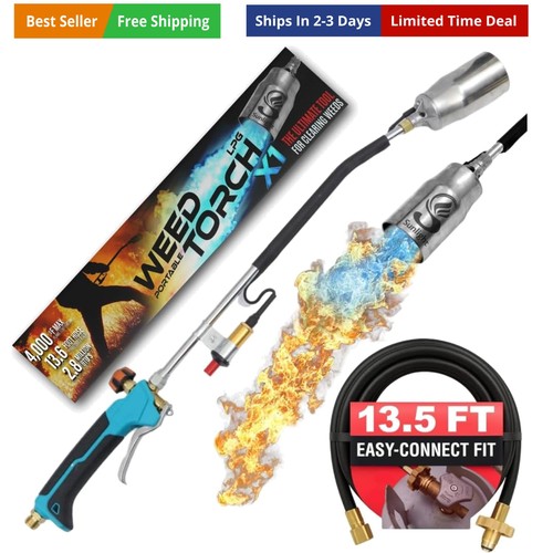Propane torch weed burner - propane, with