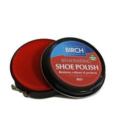 Birch leather shoe polish - shoe, high
