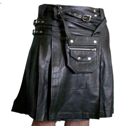 Men black real cow leather - men,