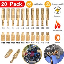 20pcs Carburetor Main Jet Kit with Slow Pilot Jet Set Fit For PWK Keihin OKO CVK
