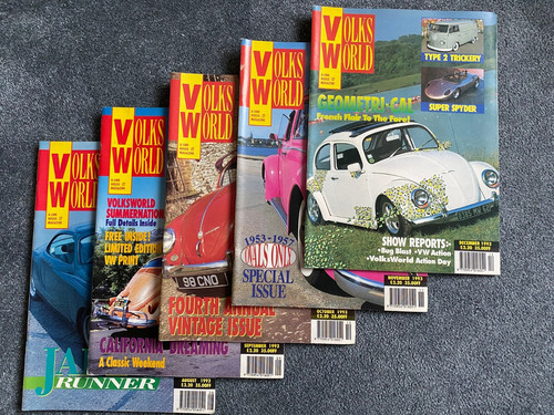 Volks world magazines vw - world, x5