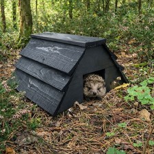 Wooden Garden Hedgehog House
