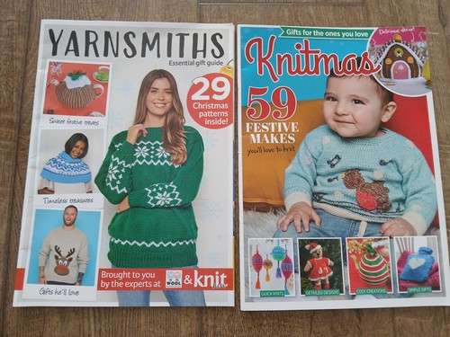 Knitting magazine bundle - x, 2