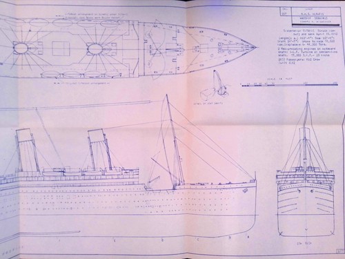Rms olympic reproduction print - rms,