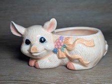 Vintage Small Pottery Piglet
