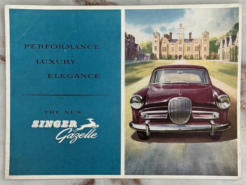 Singer gazelle saloon - singer,