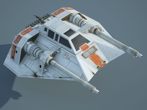 Star wars snowspeeder resin - star,