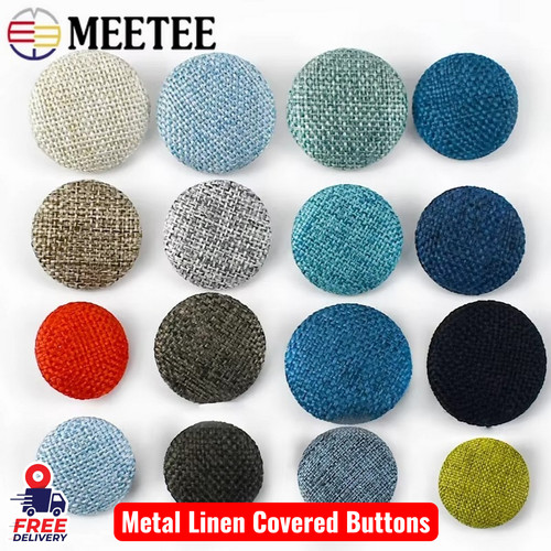 30pcs metal linen covered - linen,
