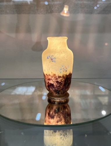 Daum nancy vase decorated - nancy,