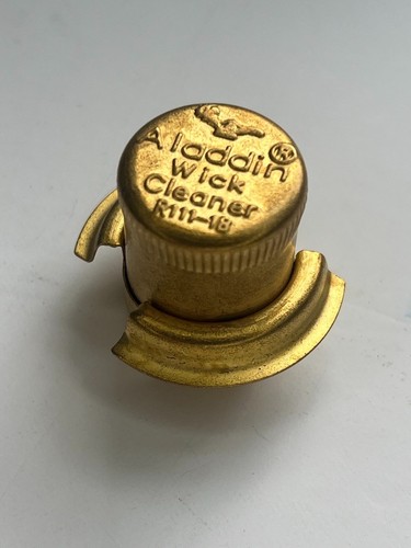 Aladdin brass wick cleaner - aladdin,