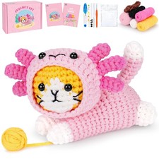 Crochet Kit for Beginners, Cat
