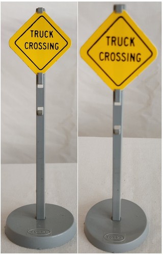 1970s tonka truck crossing - tonka, crossing"