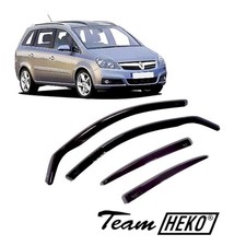 HEKO Wind Deflectors for VAUXHALL ZAFIRA MK2 5-door 2005-2013 4-pc Tinted