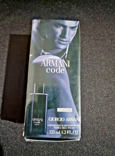 Armani Code Parfum 125ml for Men – Refillable Spray, New & Sealed Fragrance